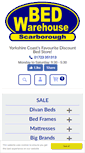 Mobile Screenshot of bedwarehouse.com